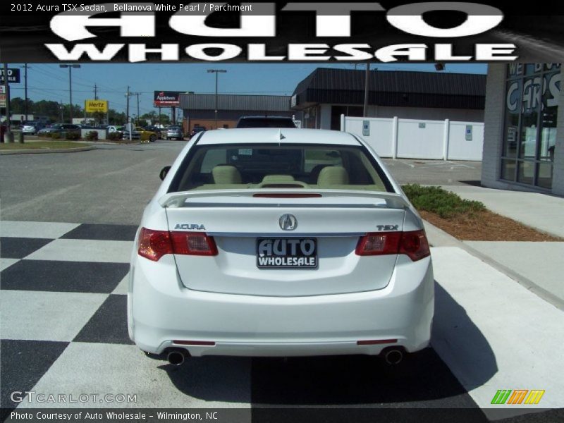 Bellanova White Pearl / Parchment 2012 Acura TSX Sedan