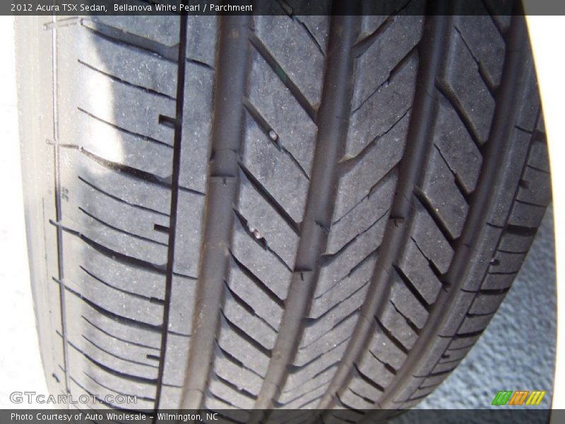 Bellanova White Pearl / Parchment 2012 Acura TSX Sedan