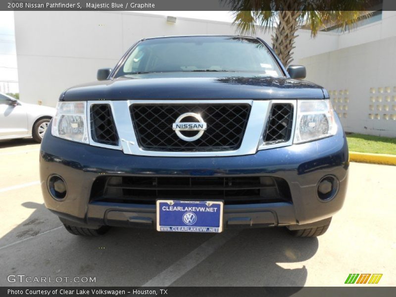 Majestic Blue / Graphite 2008 Nissan Pathfinder S