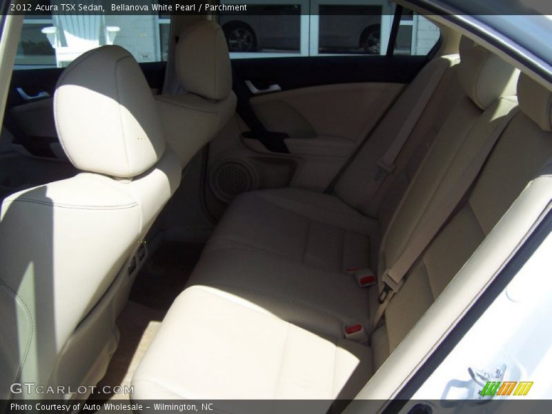 Bellanova White Pearl / Parchment 2012 Acura TSX Sedan