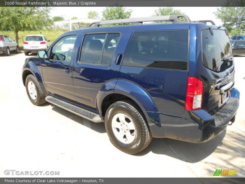 Majestic Blue / Graphite 2008 Nissan Pathfinder S