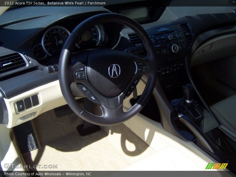 Bellanova White Pearl / Parchment 2012 Acura TSX Sedan