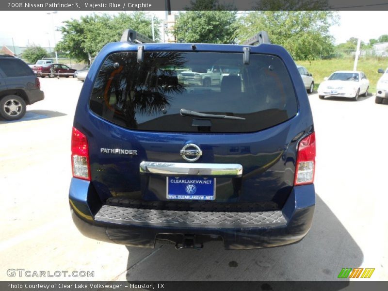 Majestic Blue / Graphite 2008 Nissan Pathfinder S