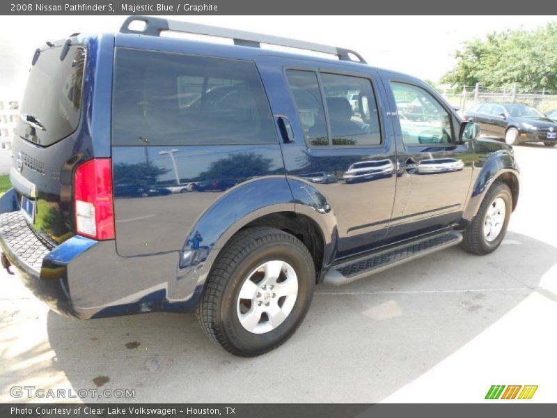 Majestic Blue / Graphite 2008 Nissan Pathfinder S