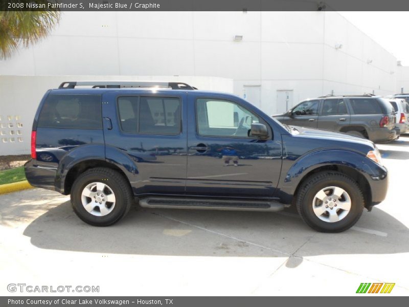 Majestic Blue / Graphite 2008 Nissan Pathfinder S