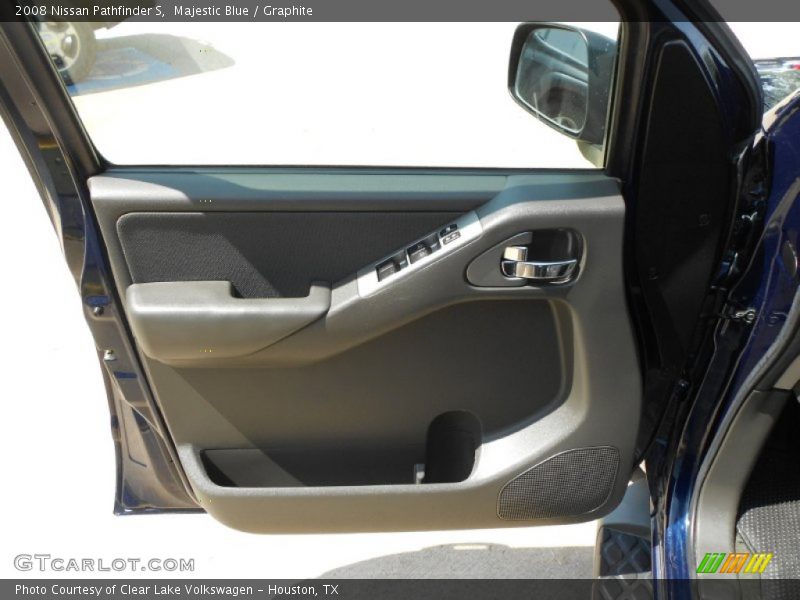 Majestic Blue / Graphite 2008 Nissan Pathfinder S