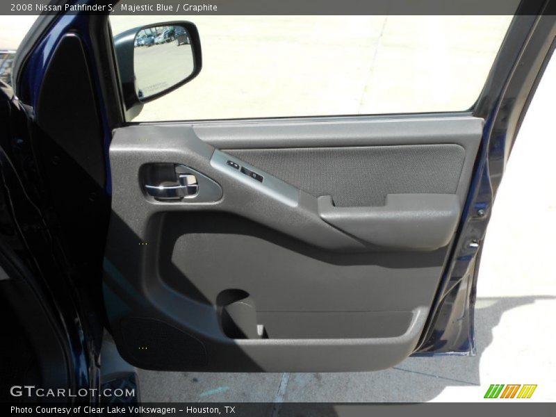 Majestic Blue / Graphite 2008 Nissan Pathfinder S