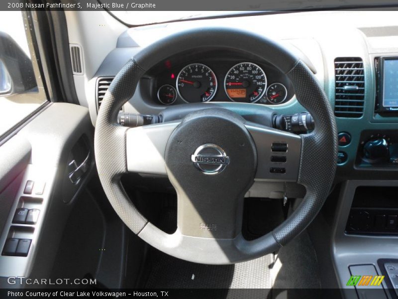 Majestic Blue / Graphite 2008 Nissan Pathfinder S