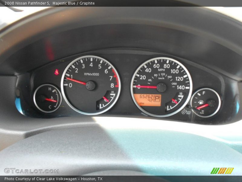 Majestic Blue / Graphite 2008 Nissan Pathfinder S