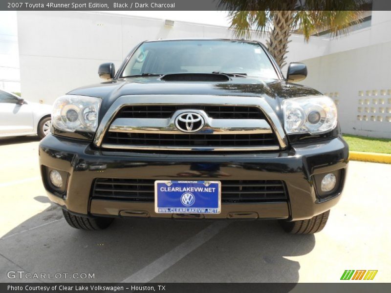 Black / Dark Charcoal 2007 Toyota 4Runner Sport Edition