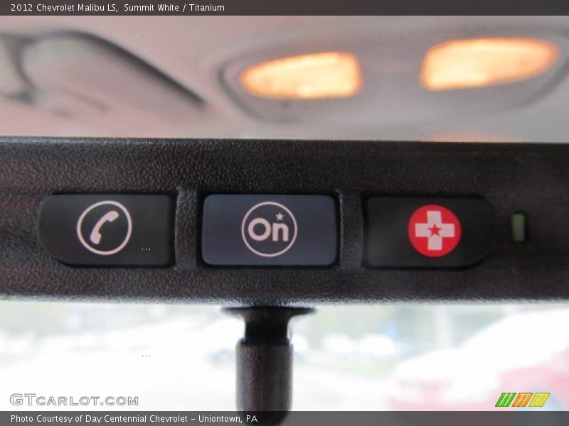 Summit White / Titanium 2012 Chevrolet Malibu LS