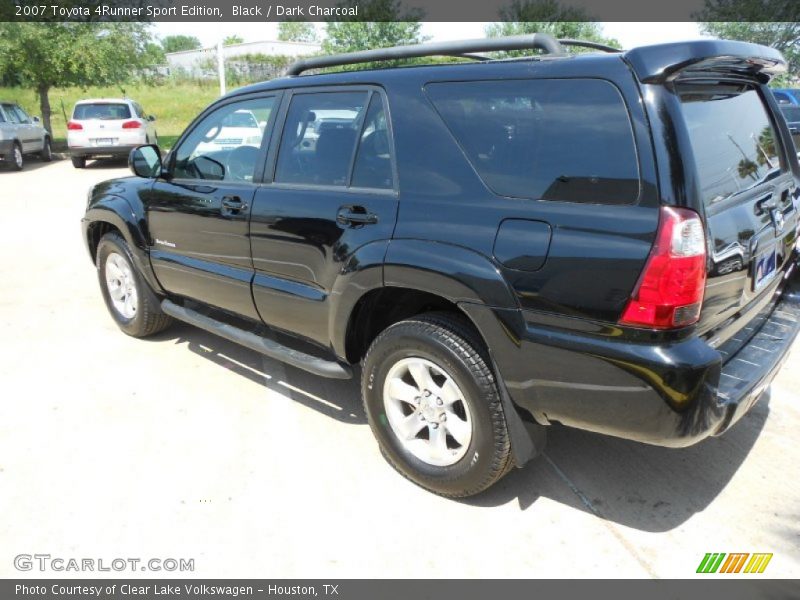 Black / Dark Charcoal 2007 Toyota 4Runner Sport Edition