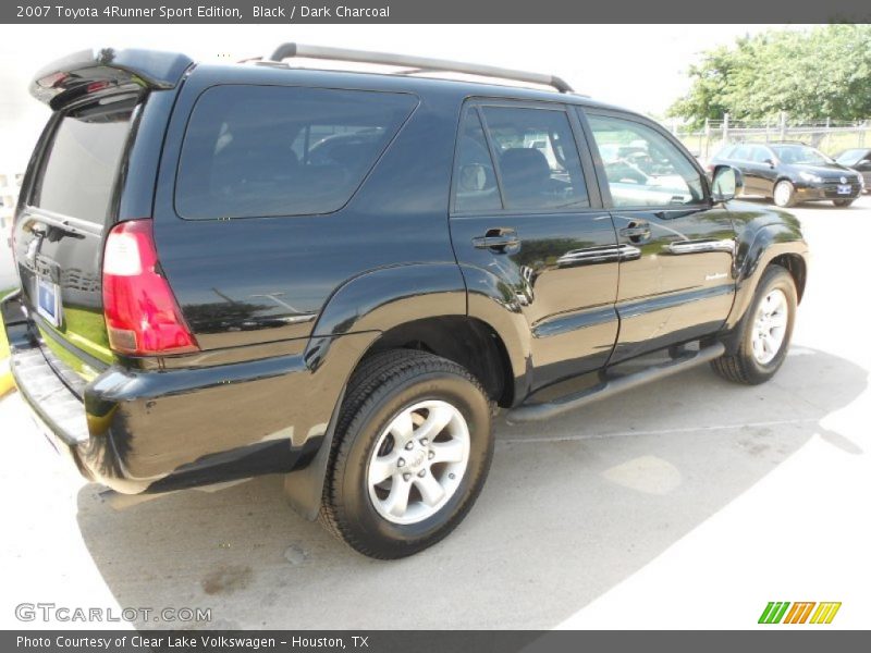 Black / Dark Charcoal 2007 Toyota 4Runner Sport Edition