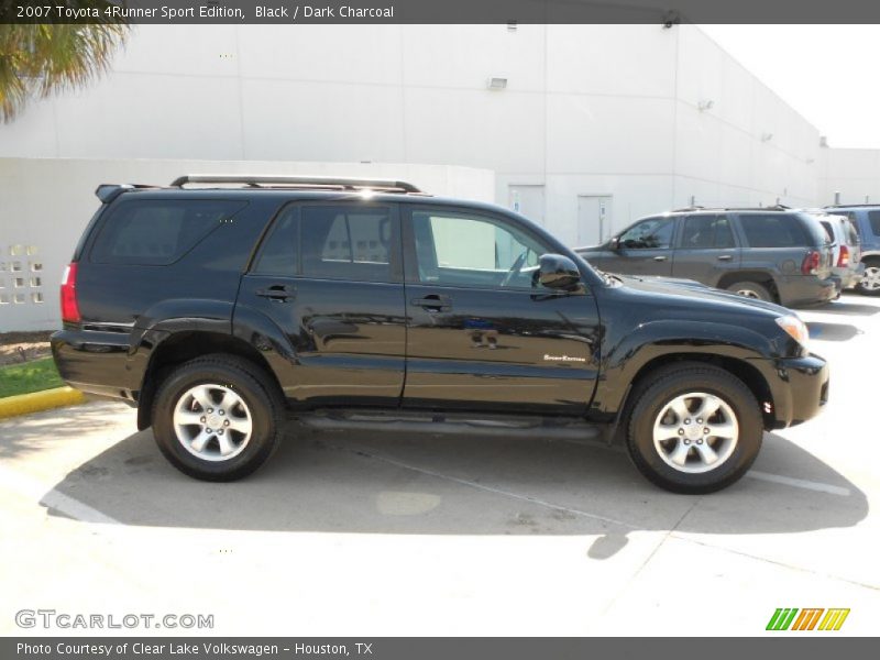Black / Dark Charcoal 2007 Toyota 4Runner Sport Edition