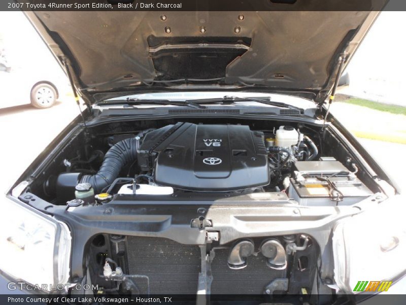 Black / Dark Charcoal 2007 Toyota 4Runner Sport Edition