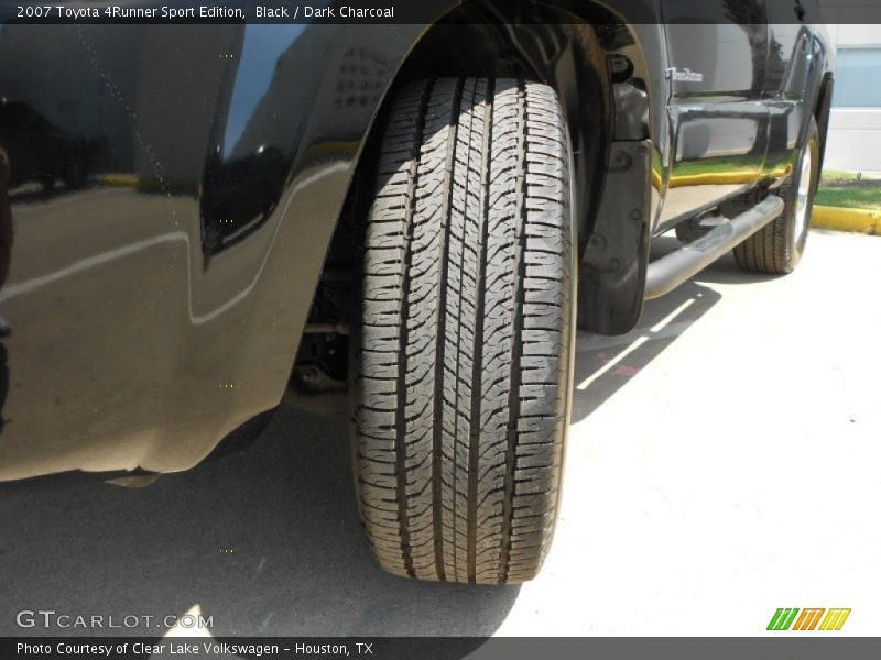 Black / Dark Charcoal 2007 Toyota 4Runner Sport Edition
