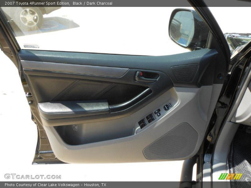Black / Dark Charcoal 2007 Toyota 4Runner Sport Edition