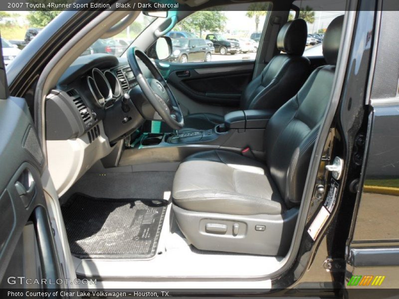 Black / Dark Charcoal 2007 Toyota 4Runner Sport Edition