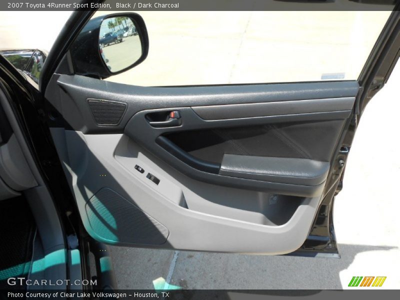 Black / Dark Charcoal 2007 Toyota 4Runner Sport Edition