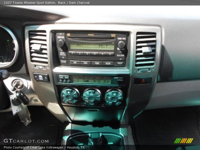 Black / Dark Charcoal 2007 Toyota 4Runner Sport Edition