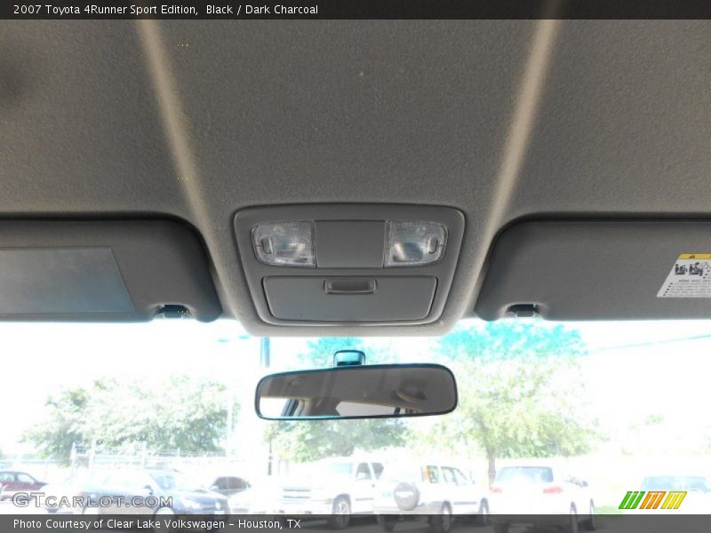 Black / Dark Charcoal 2007 Toyota 4Runner Sport Edition