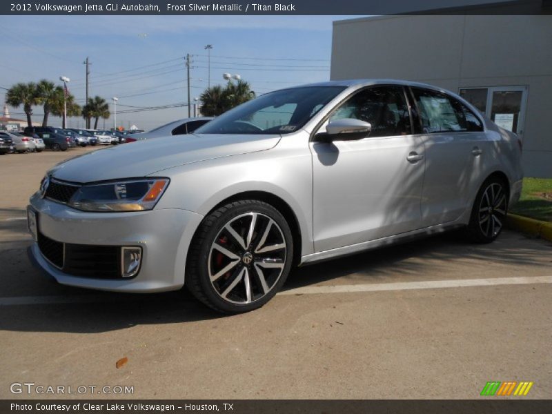 Frost Silver Metallic / Titan Black 2012 Volkswagen Jetta GLI Autobahn