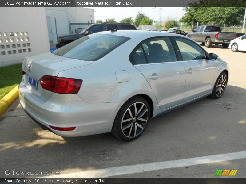 Frost Silver Metallic / Titan Black 2012 Volkswagen Jetta GLI Autobahn