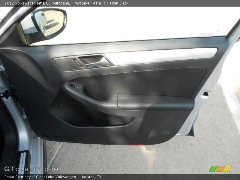 Frost Silver Metallic / Titan Black 2012 Volkswagen Jetta GLI Autobahn