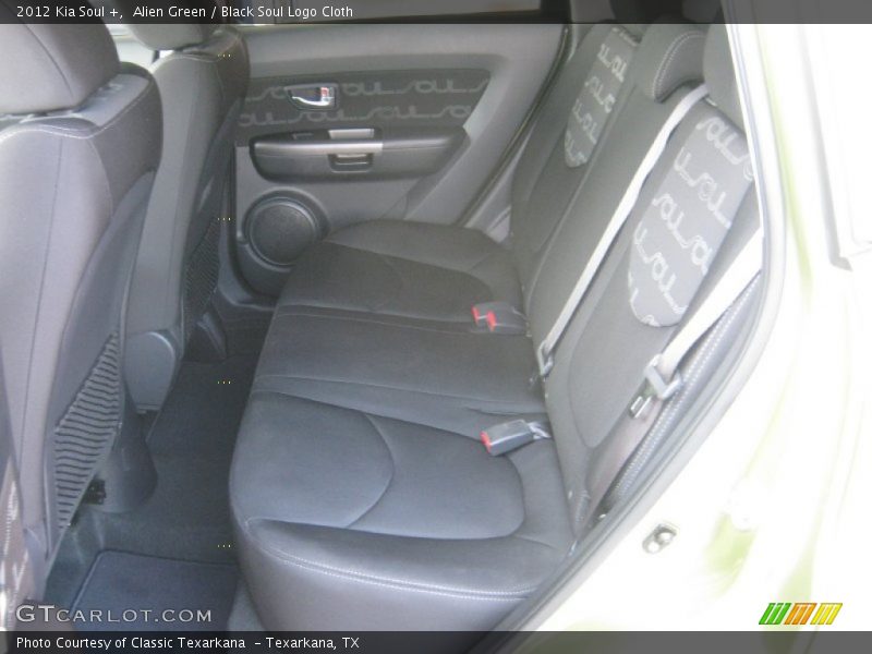 Alien Green / Black Soul Logo Cloth 2012 Kia Soul +