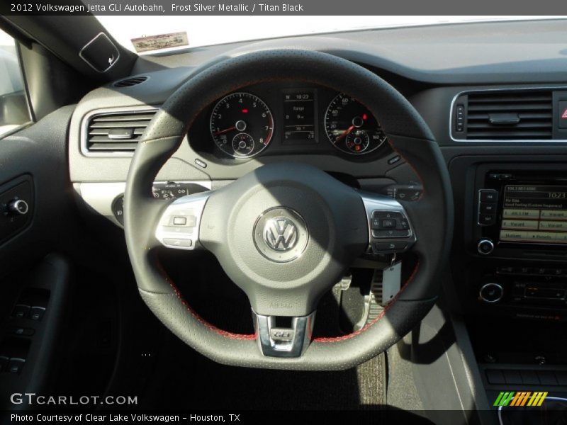 Frost Silver Metallic / Titan Black 2012 Volkswagen Jetta GLI Autobahn