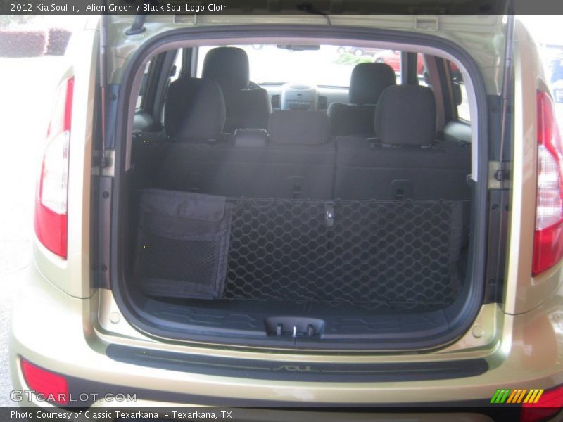 Alien Green / Black Soul Logo Cloth 2012 Kia Soul +