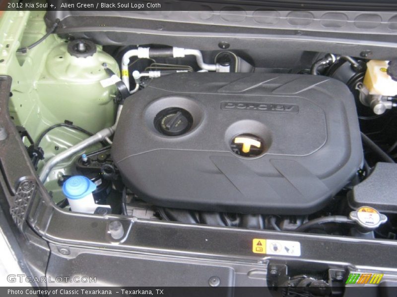 Alien Green / Black Soul Logo Cloth 2012 Kia Soul +