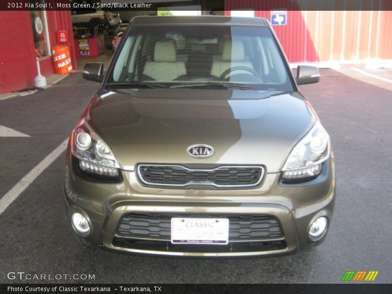 Moss Green / Sand/Black Leather 2012 Kia Soul !
