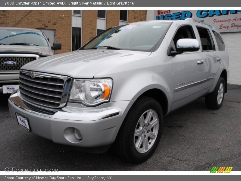 Bright Silver Metallic / Light Graystone 2008 Chrysler Aspen Limited 4WD