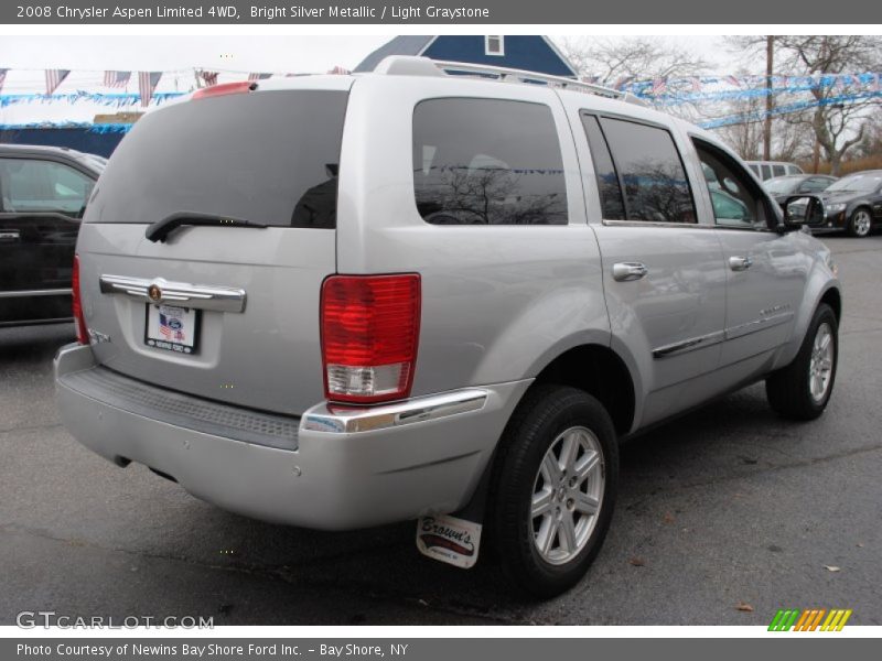 Bright Silver Metallic / Light Graystone 2008 Chrysler Aspen Limited 4WD