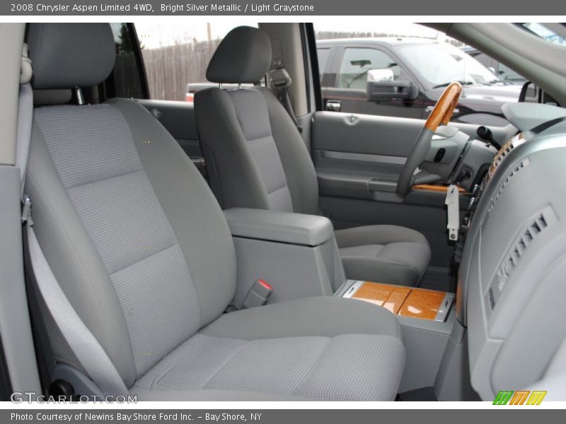 Bright Silver Metallic / Light Graystone 2008 Chrysler Aspen Limited 4WD