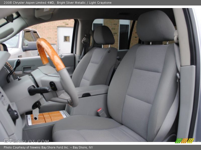 Bright Silver Metallic / Light Graystone 2008 Chrysler Aspen Limited 4WD