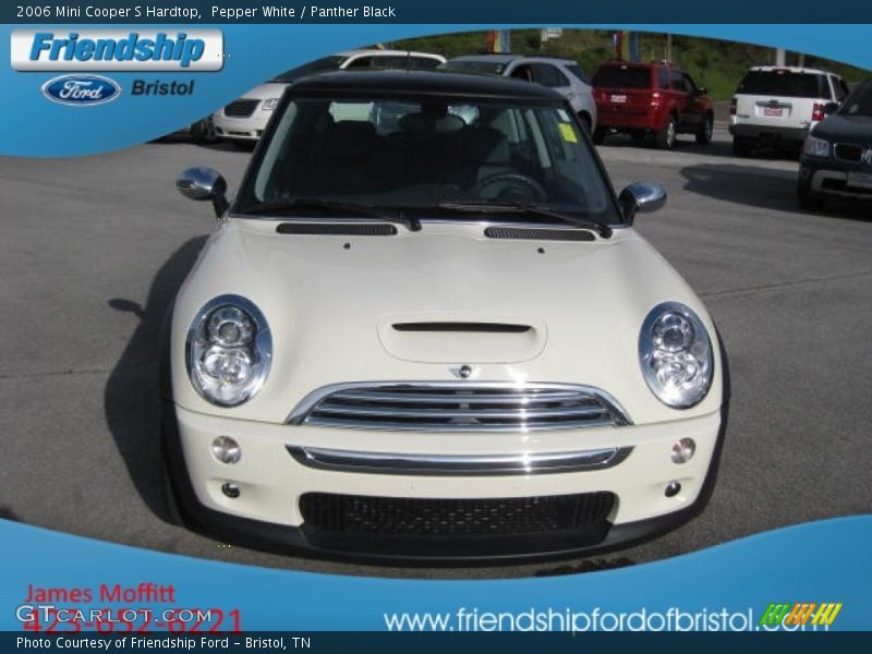 Pepper White / Panther Black 2006 Mini Cooper S Hardtop