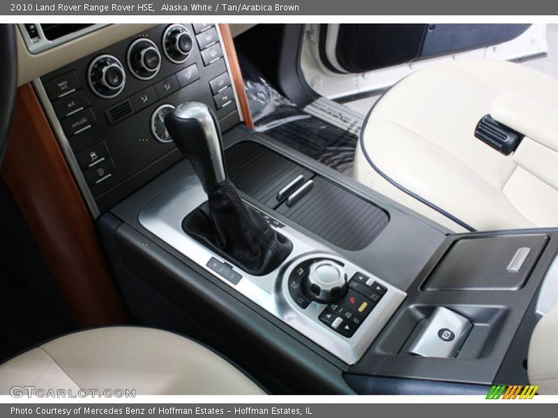 Alaska White / Tan/Arabica Brown 2010 Land Rover Range Rover HSE