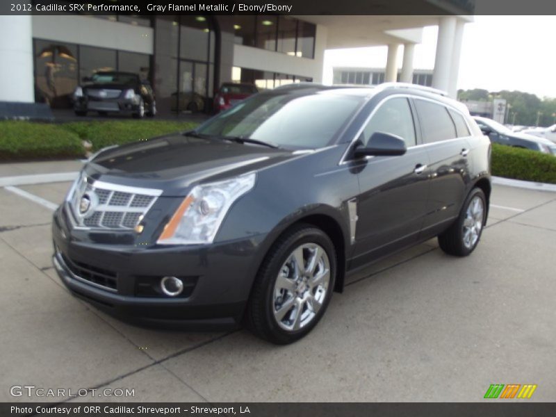 Gray Flannel Metallic / Ebony/Ebony 2012 Cadillac SRX Performance