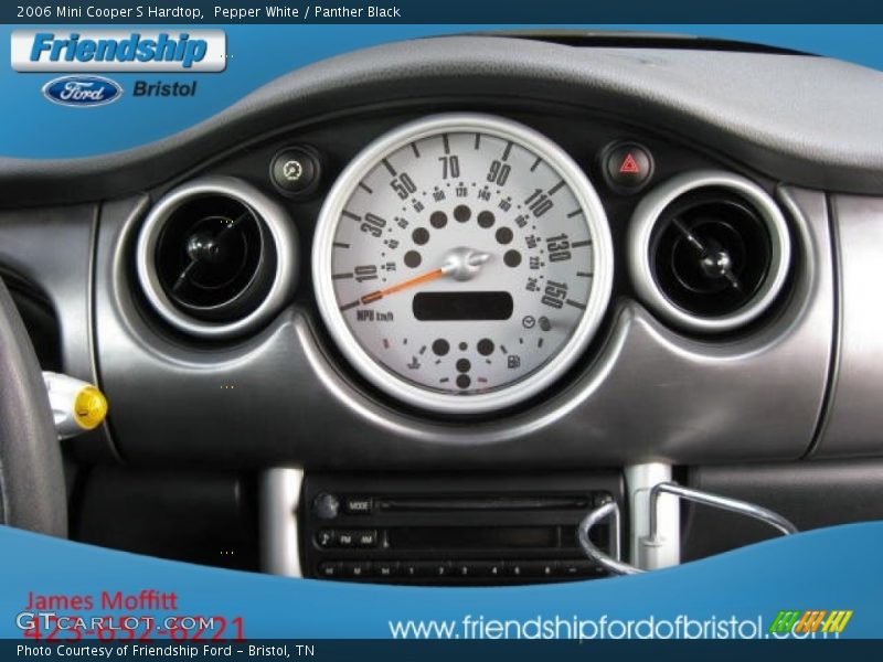 Pepper White / Panther Black 2006 Mini Cooper S Hardtop