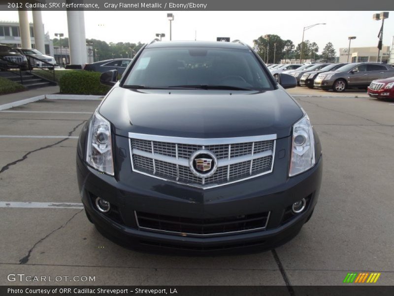 Gray Flannel Metallic / Ebony/Ebony 2012 Cadillac SRX Performance