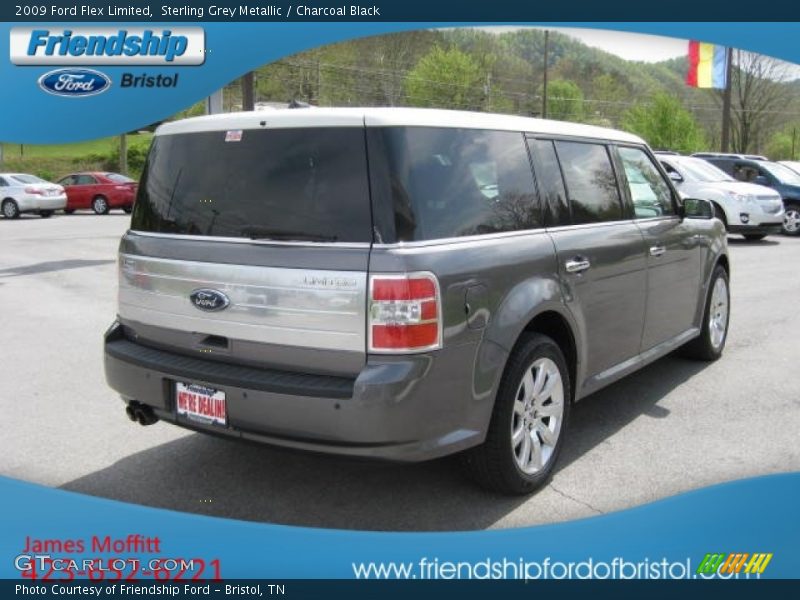 Sterling Grey Metallic / Charcoal Black 2009 Ford Flex Limited