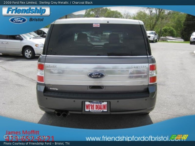 Sterling Grey Metallic / Charcoal Black 2009 Ford Flex Limited