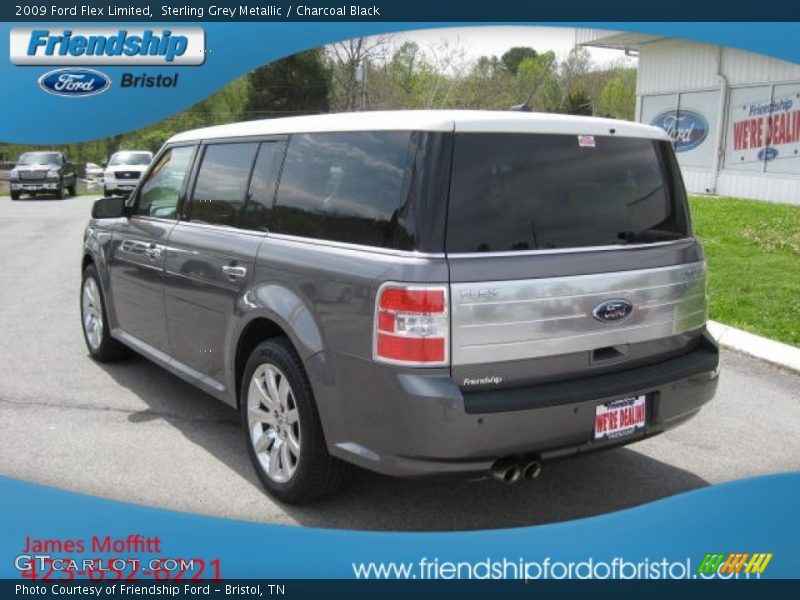 Sterling Grey Metallic / Charcoal Black 2009 Ford Flex Limited