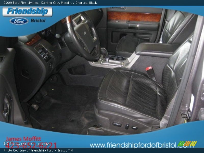 Sterling Grey Metallic / Charcoal Black 2009 Ford Flex Limited