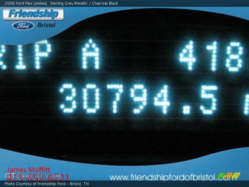 Sterling Grey Metallic / Charcoal Black 2009 Ford Flex Limited