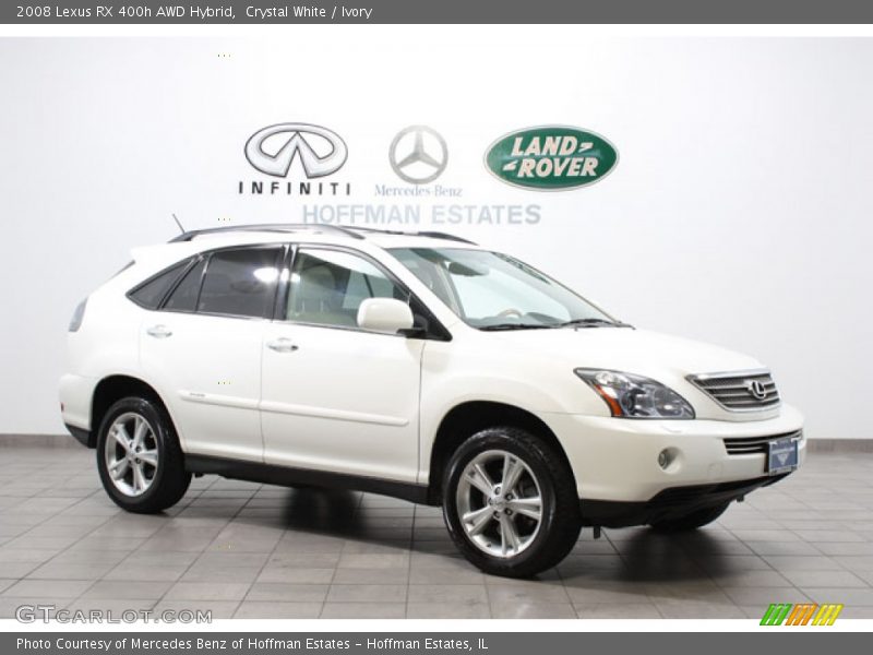 Crystal White / Ivory 2008 Lexus RX 400h AWD Hybrid