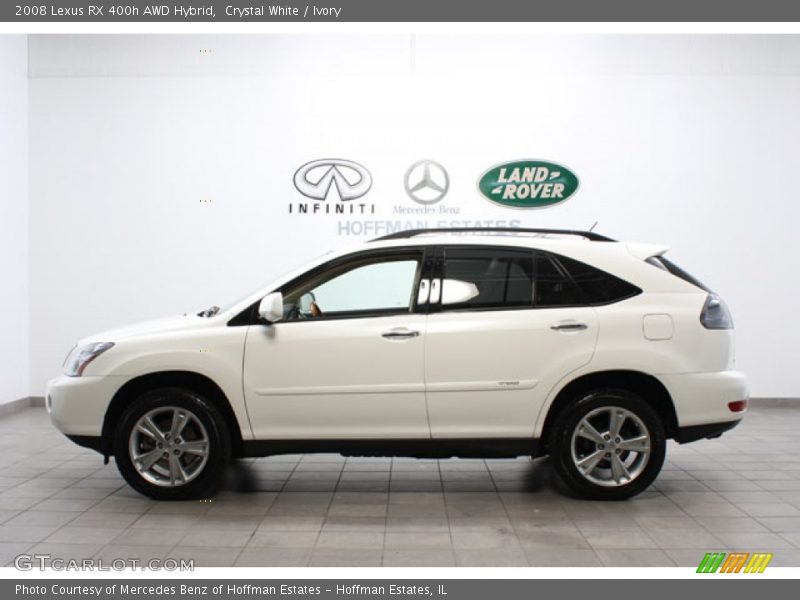 Crystal White / Ivory 2008 Lexus RX 400h AWD Hybrid