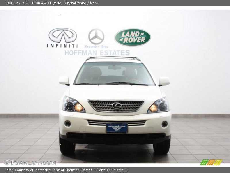 Crystal White / Ivory 2008 Lexus RX 400h AWD Hybrid